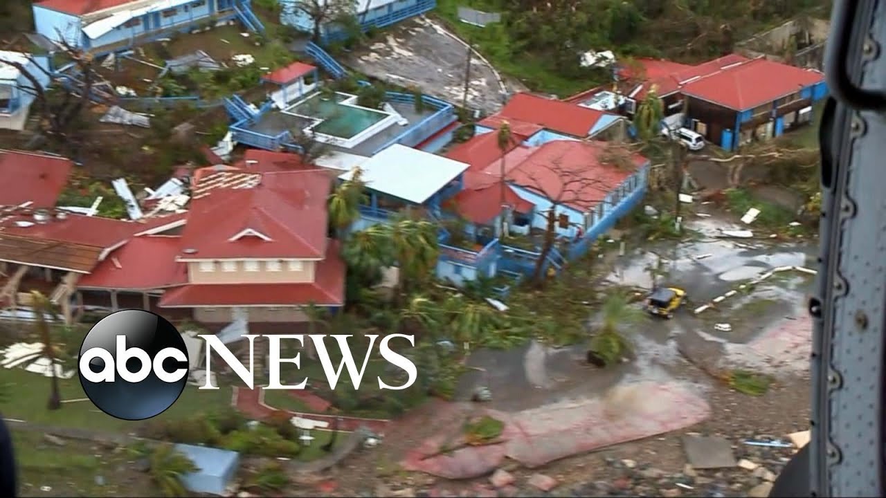 New images show the destruction Hurricane Irma has caused in the Caribbean