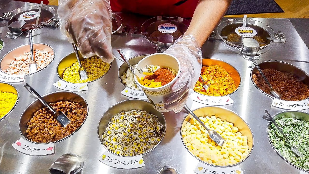 DIY Instant Cup Noodles | CupNoodles Museum Osaka Japan