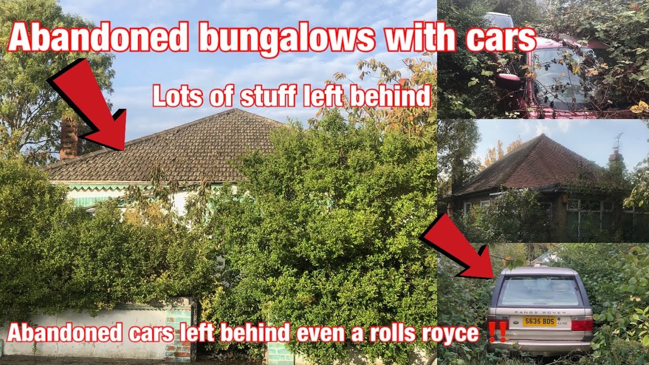 Abandoned bungalows essex abandoned explore cars left behind.