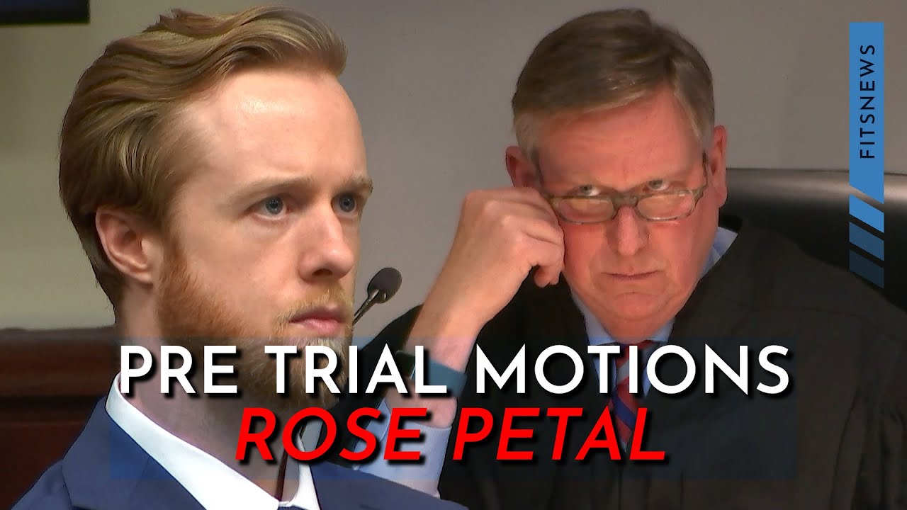 Pre-Trial Motions in Rose Petal Murder Zach Hughes Trial