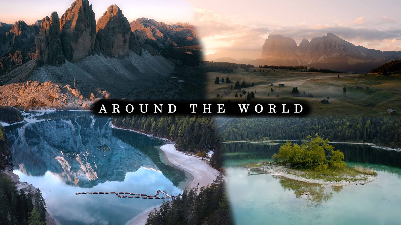 AROUND THE WORLD ｜ Cinematic Drone Video