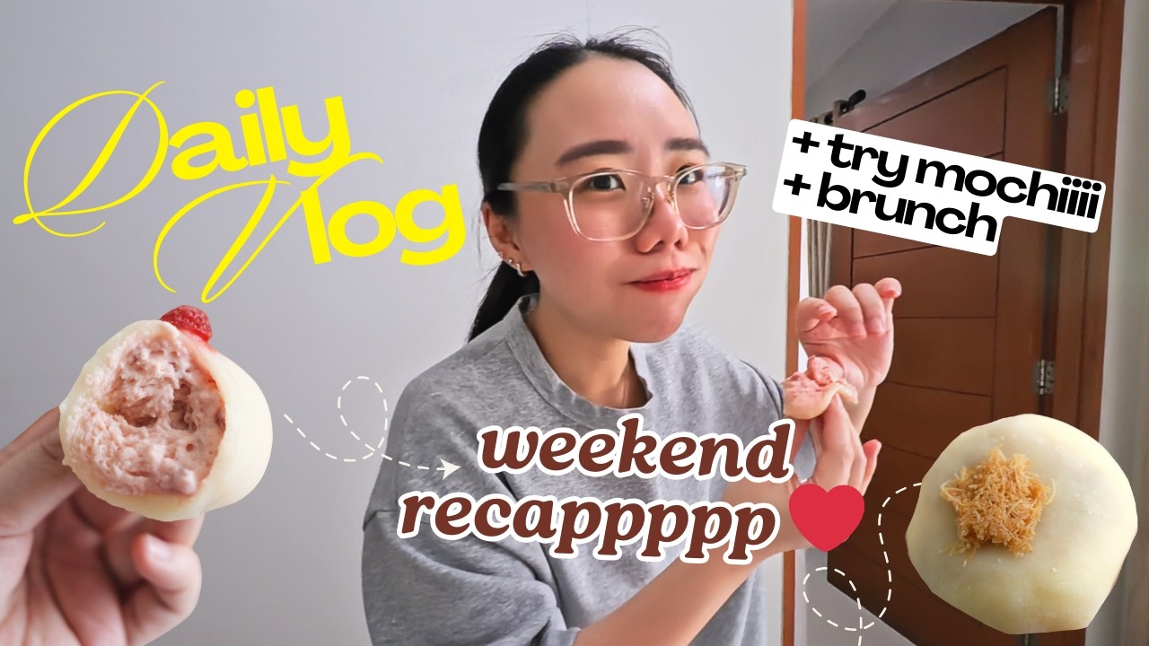 Mini Vlog 🌻 | Weekend recap, mochiii & coffee dates ☕️🤎