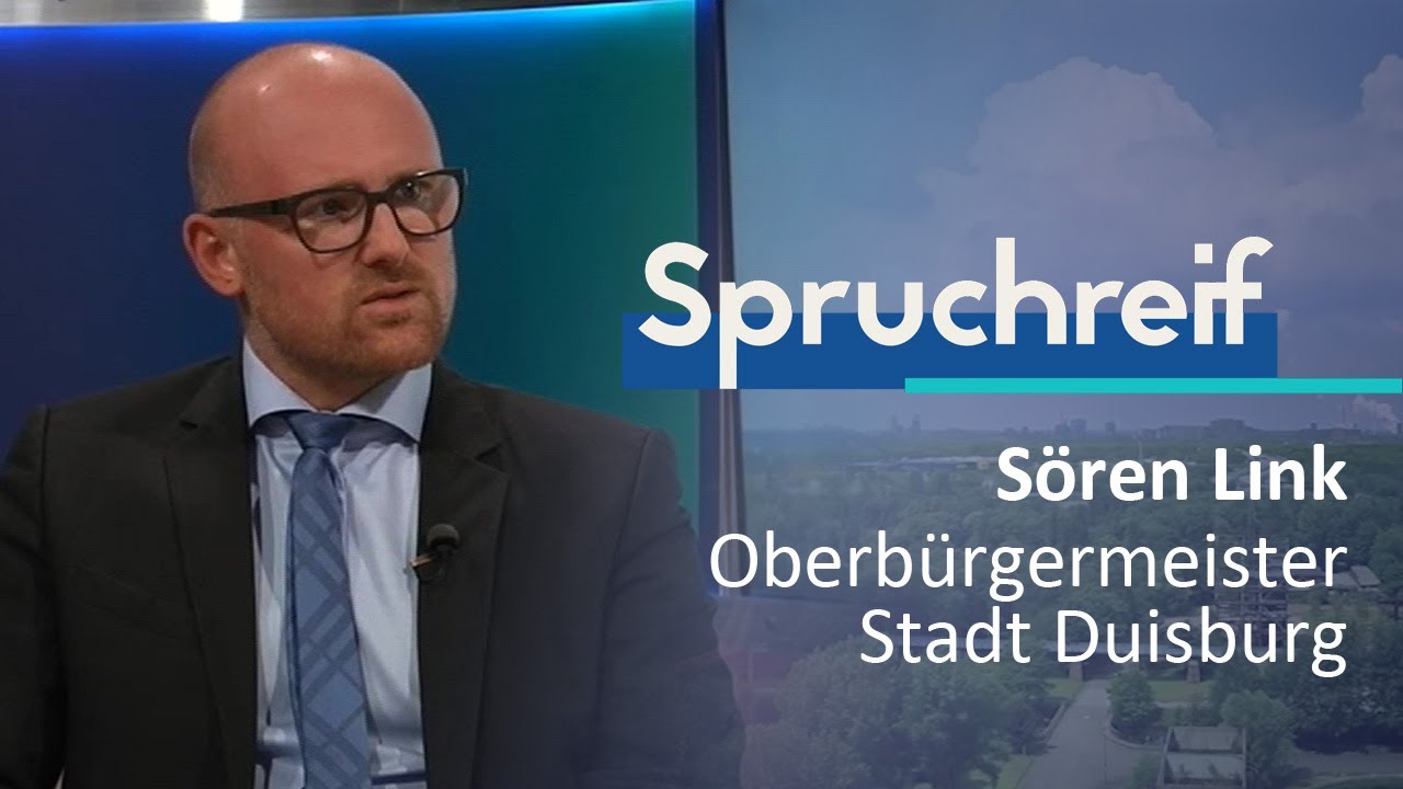 SPRUCHREIF | S&Ouml;REN LINK | OBERB&Uuml;RGERMEISTER STADT DUISBURG