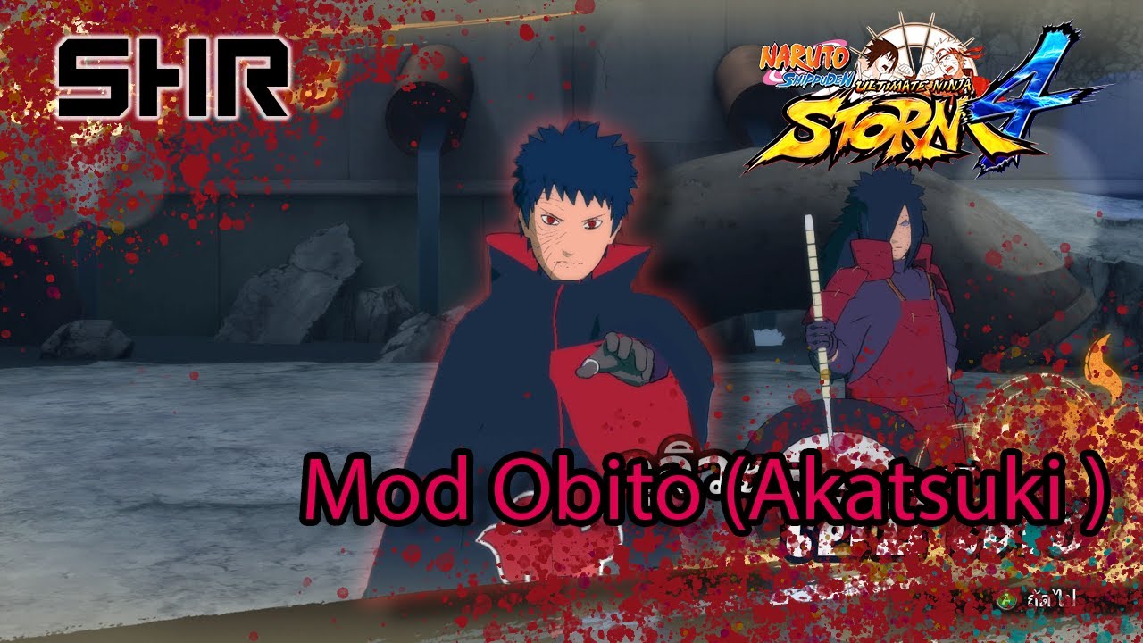 [Mod Skin] Obito (Akatsuki) | Naruto Shippuden Ultimate Ninja Storm 4