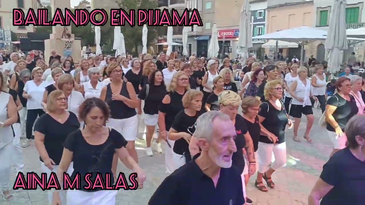 Line Dance Bailando en pijama Ana María Salas