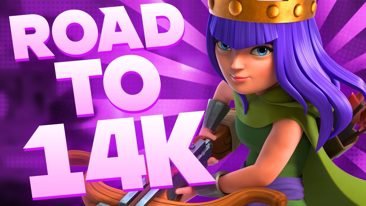 ROAD TO 14K 🏆 #clashroyale #shorts