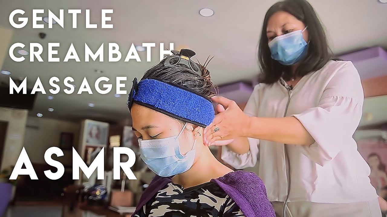 ASMR Gentle Indonesian Lady Creambath Massage