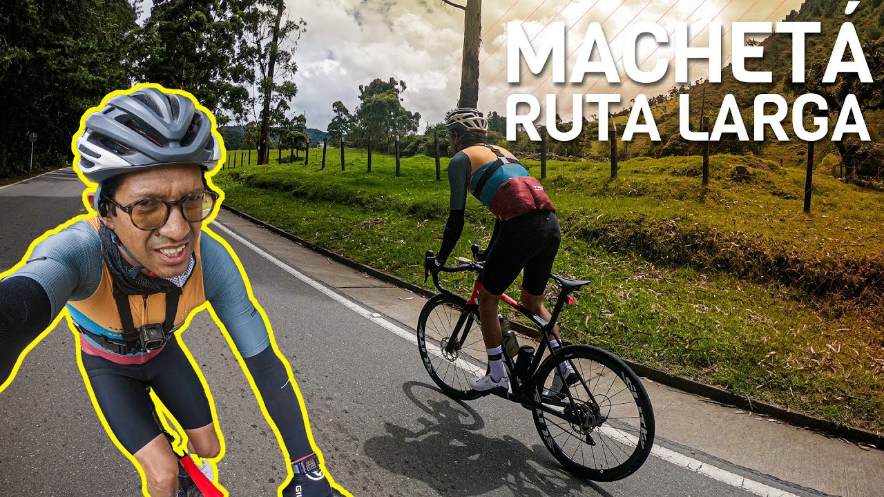 Ruta muy larga por el norte de Bogotá MACHETÁ