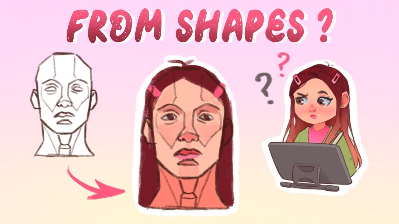 Why Drawing a Head from Shapes Is So Hard