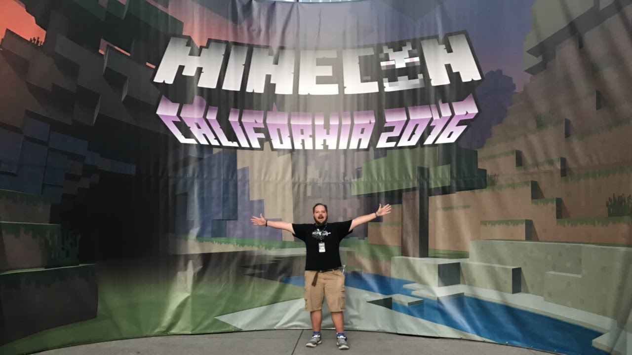 Minecon 2016 VLOG with Jojopetv at Anaheim California #minecon2016