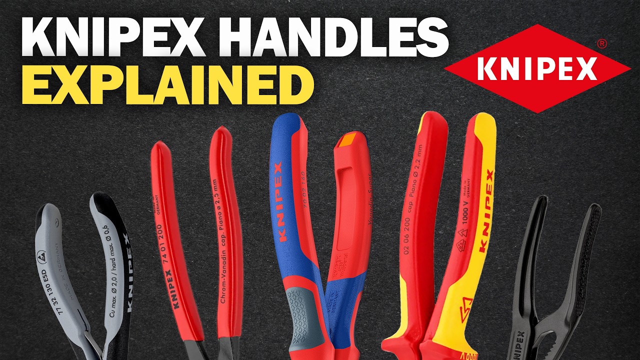 Knipex Grips Explained! | Which Handle is Best for You?