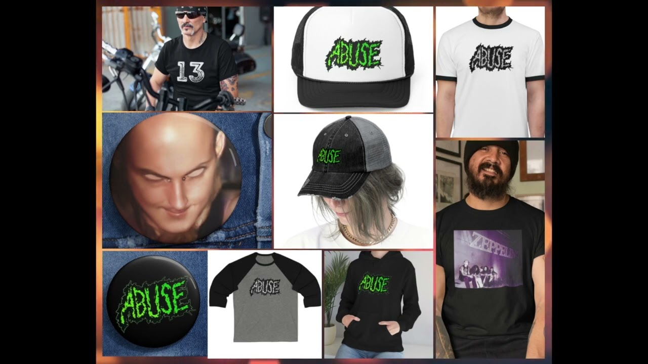 Rock Eternal Studio | ABUSE band Merch Now Available!