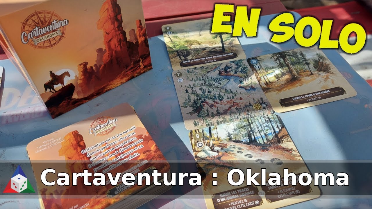 Cartaventura: Oklahoma - Session de jeu en solo