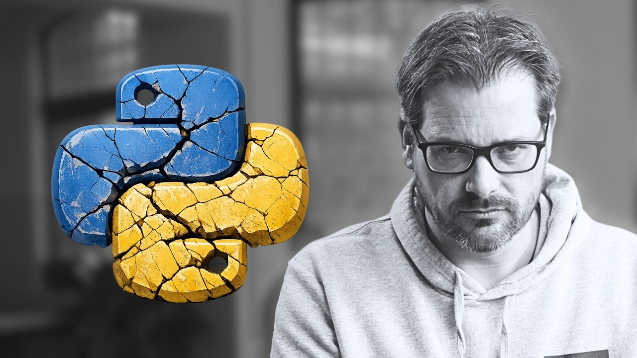 У Python есть серьёзные проблемы, но я всё равно его использую.