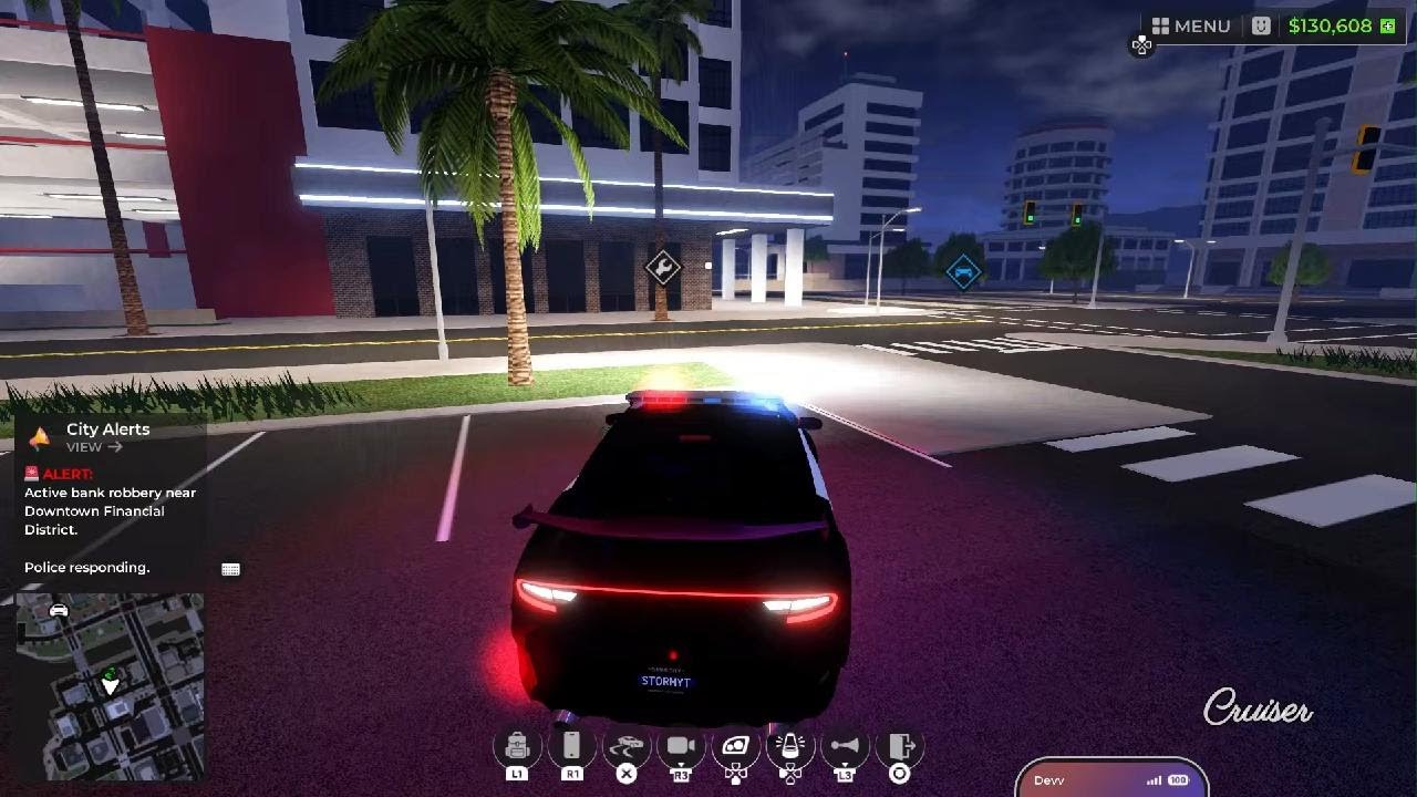 Day in the life of a Oasis City officer(there was a car chase!)
