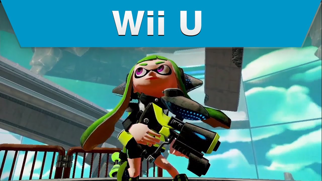 Wii U - Splatoon Single Player Trailer - 60 FPS