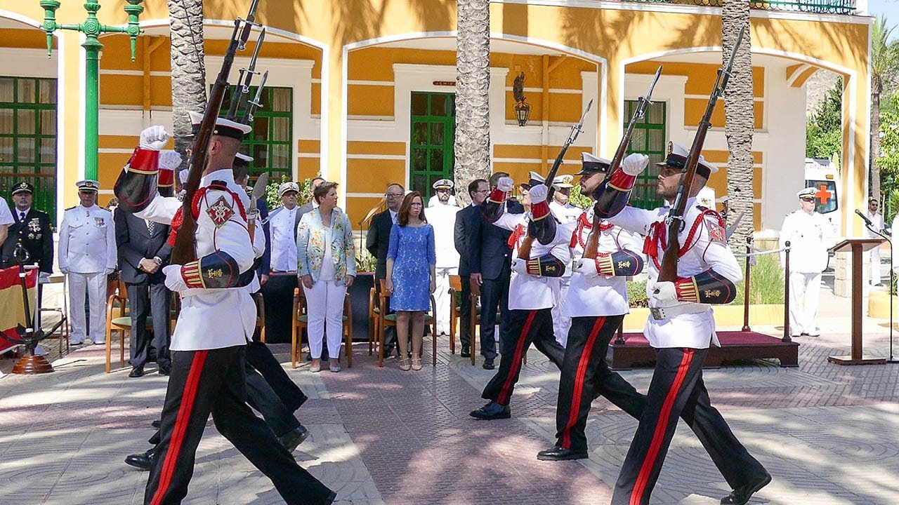 Acto militar por la Festividad de de la Virgen del Carmen