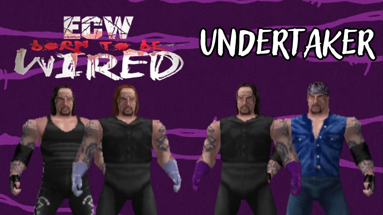 The Undertaker - ECW Born to be Wired CAW (Attires, Moveset & More)
