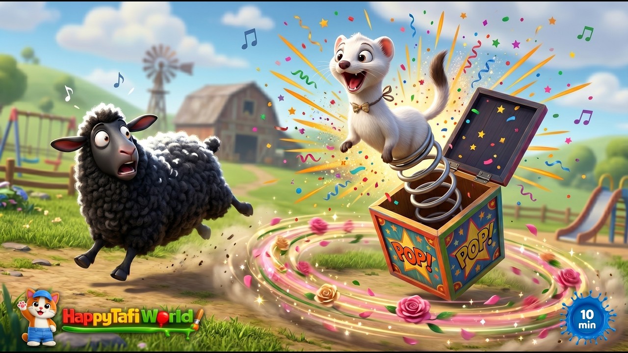 10 Minute Nursery Rhymes for Toddlers 🌸 Ring Around the Rosie, Pop & Baa Baa