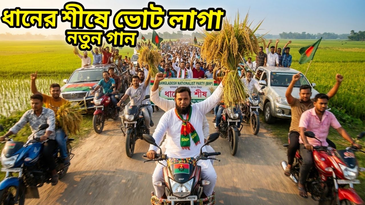 ধানের শীষে ভোট লাগা | সেরা ধামাকা গান | নির্বাচনী ডান্স |  Tarique Rahman | BNP NEW Viral  Song 2026