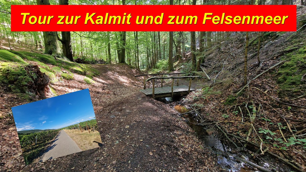 Pfalz-Wanderung von Maikammer zur KALMIT und zum Felsenmeer 🌳⛅😃👀