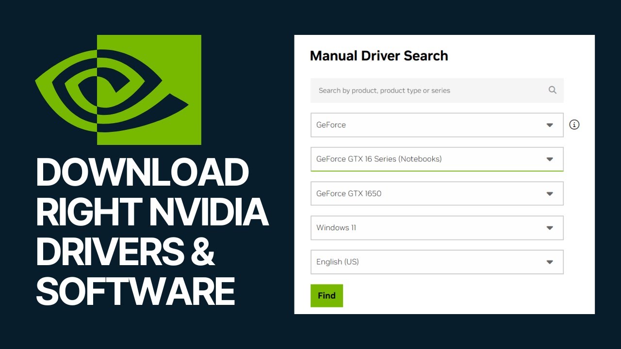 Как загрузить нужные драйверы и программное обеспечение NVIDIA для вашего компьютера