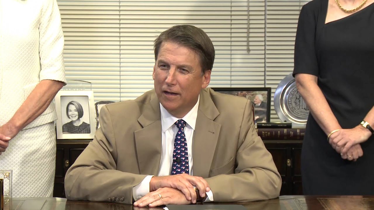 Governor Pat McCrory Announces He Will Sign a New Budget