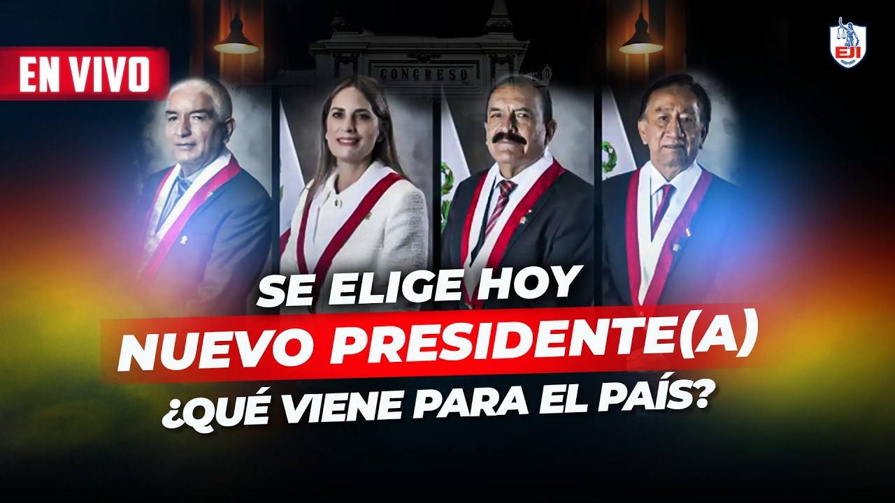 🔴EN VIVO  | HOY SE ELIGE AL PROXIMO PRESIDENTE(A) DE LA REPÚBLICA DEL PERÚ