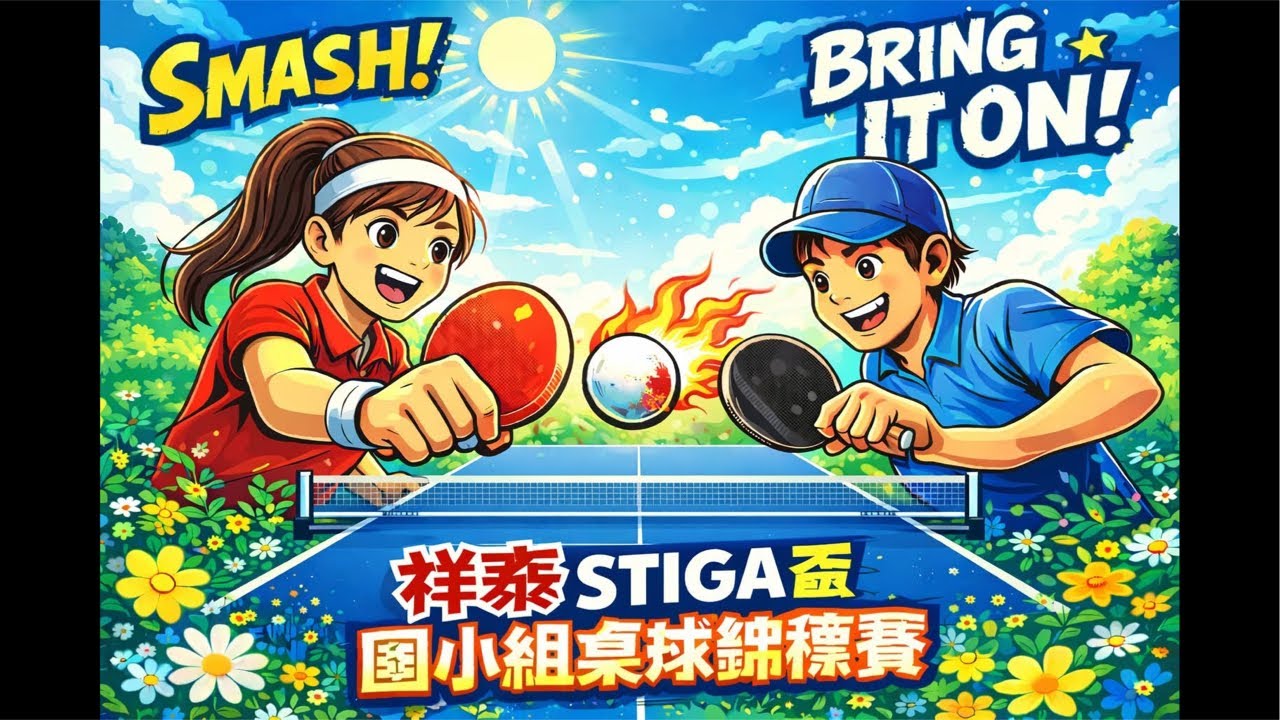 祥泰盃國小桌球錦標賽