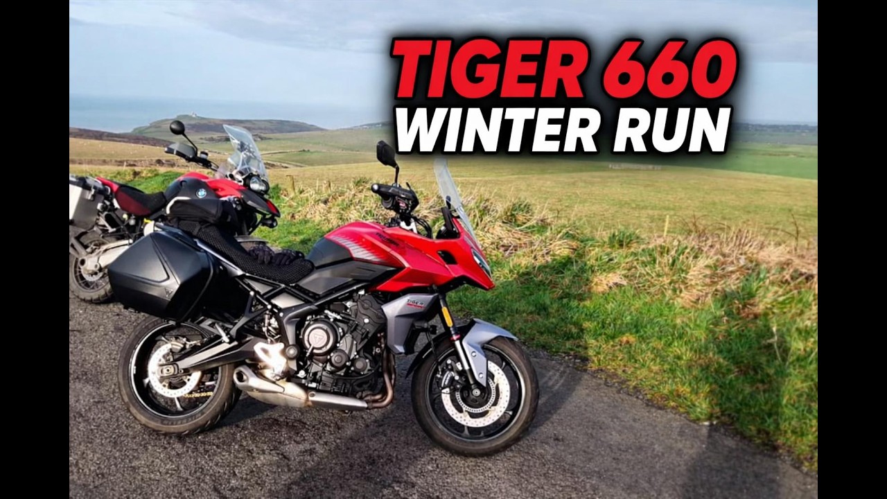 Triumph Tiger Sport 660 & BMW R1200GS Adventure Ride | Beachy Head to 1066 Café via Eastbourne