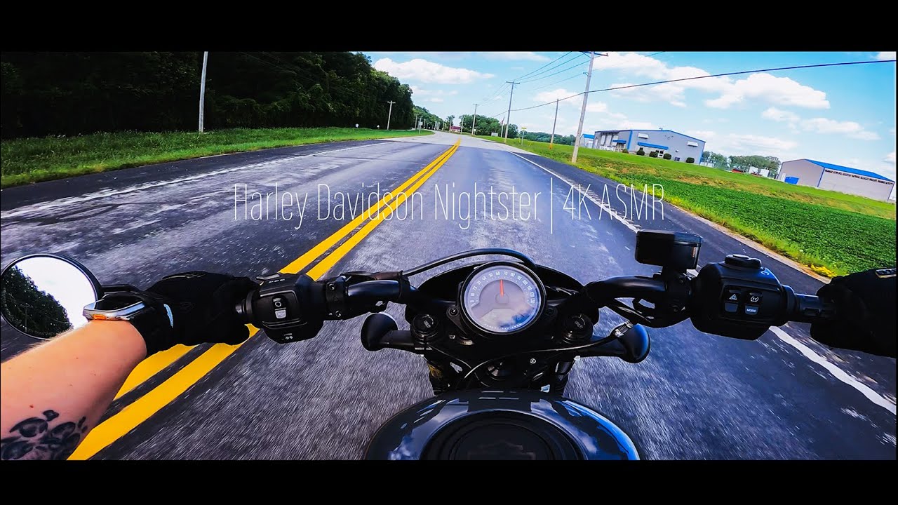 Harley Davidson Nightster | 4K Ride POV
