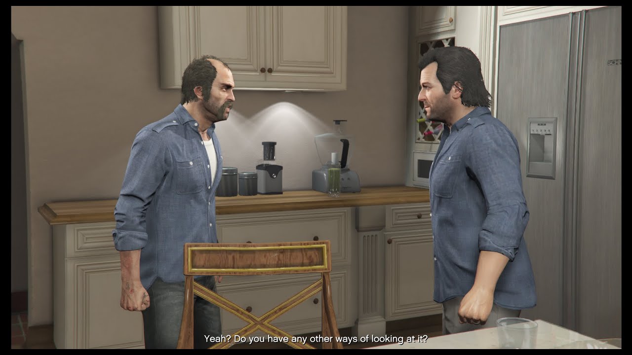 GTA V STORY {part 7} Trevor finds out Michael is Alive!
