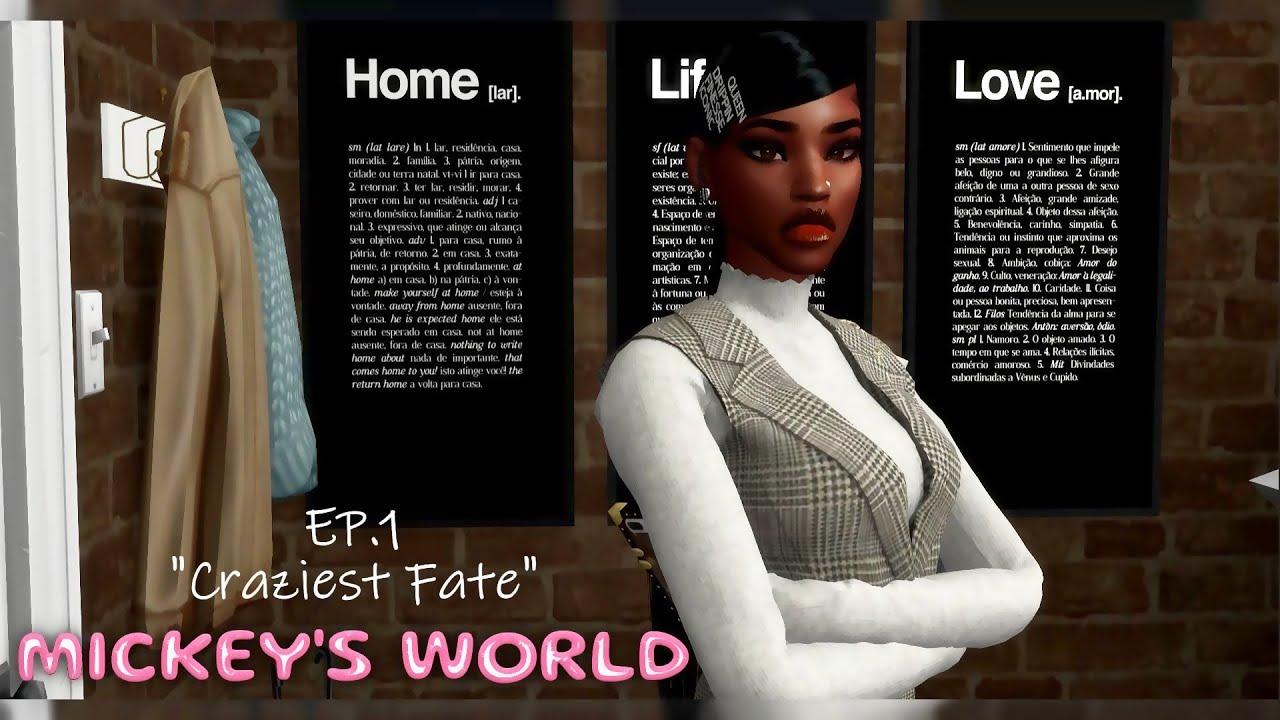 MICKEY'S WORLD | EPISODE 1 | SIMS 4 SERIES | 