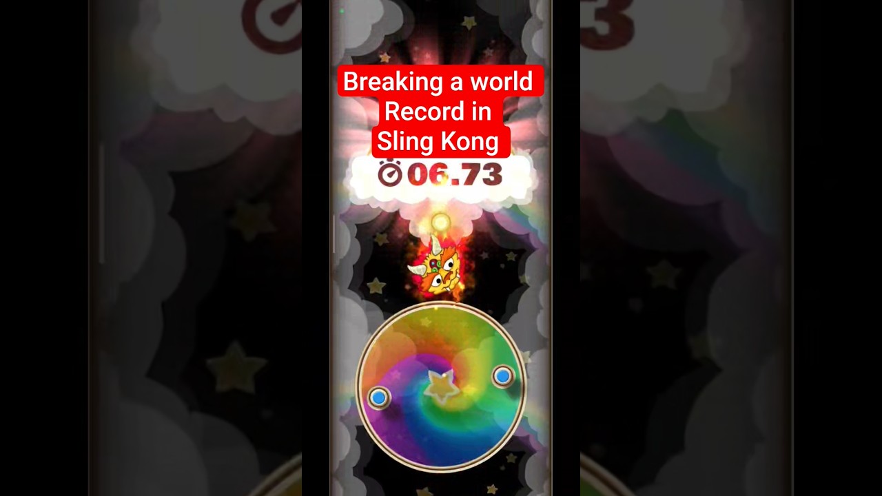 breaking a world record in sling Kong: 6.83 sec #sling #kong #worldrecord #shorts #viralshorts