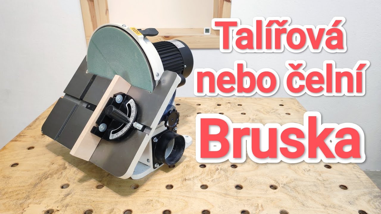 Jet JDS-12 čelní (talířová) bruska - recenze a test