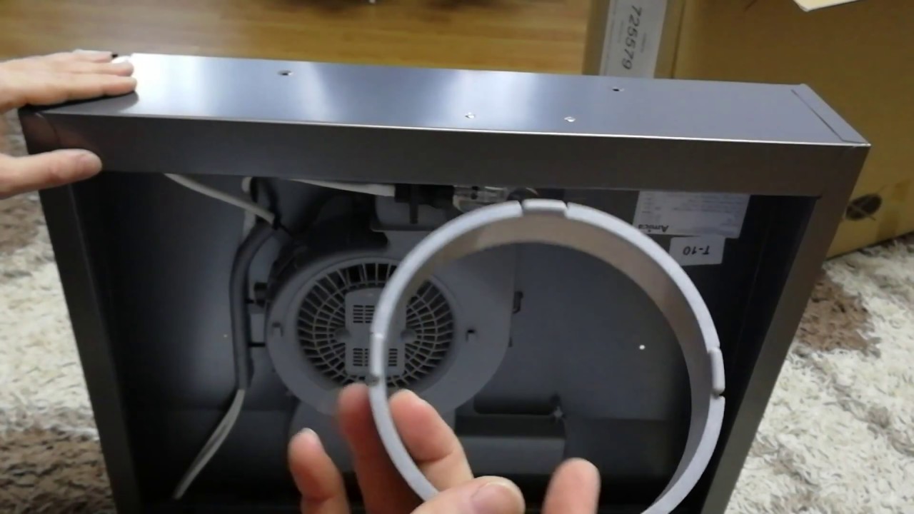 Amica Unterbauhaube UH 17010-2 E unboxing