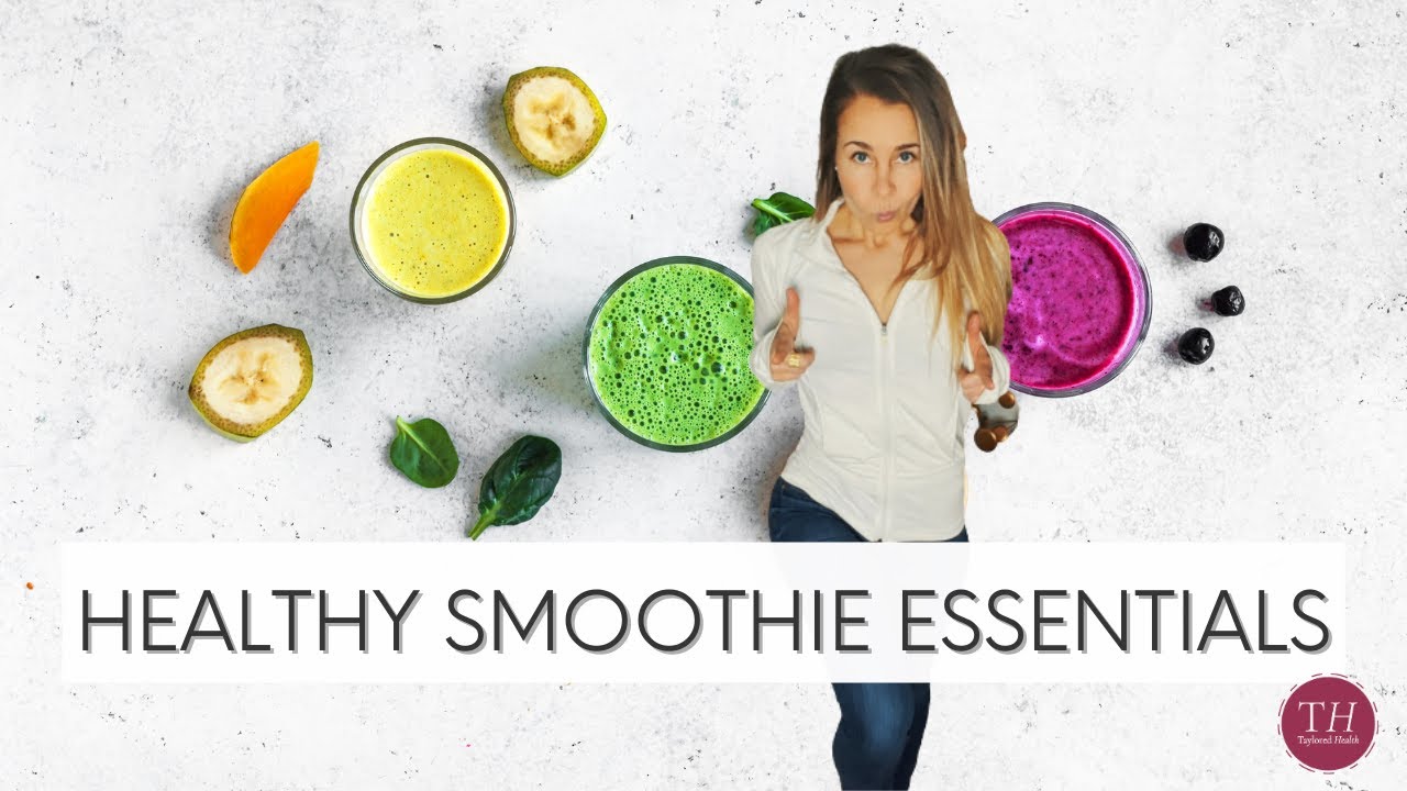 How to Make a Healthy SMOOTHIE | Simple Tips for Healthier Smoothies | High Protein Breakfast