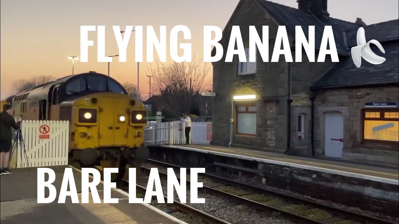 Measurement Train at Bare Lane (25/03/2022)