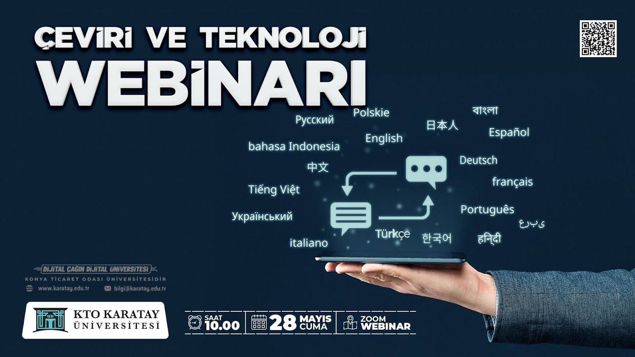 Çeviri Ve Teknoloji Webinarı | Arş. Gör. Öznur YANAR TORBALI