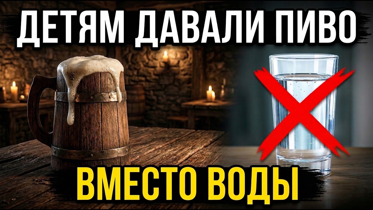 Детям давали пиво вместо воды. И это спасало им жизнь