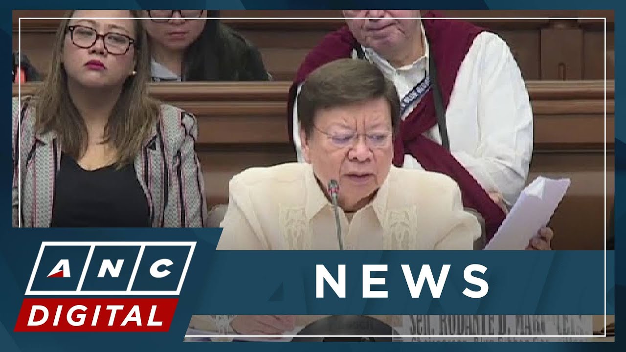 Marcoleta reads alleged kickback scheme in gov't projects provided by Discaya | ANC