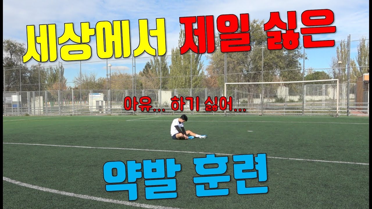 시작조차 하기 싫은 약발 훈련 꿀팁 대공개
