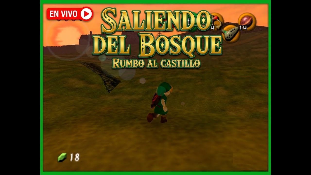 Por fin LIBRES, de CAMINO a ver a ZELDA - Legend of ZELDA Ocarine of Time #2 #zelda