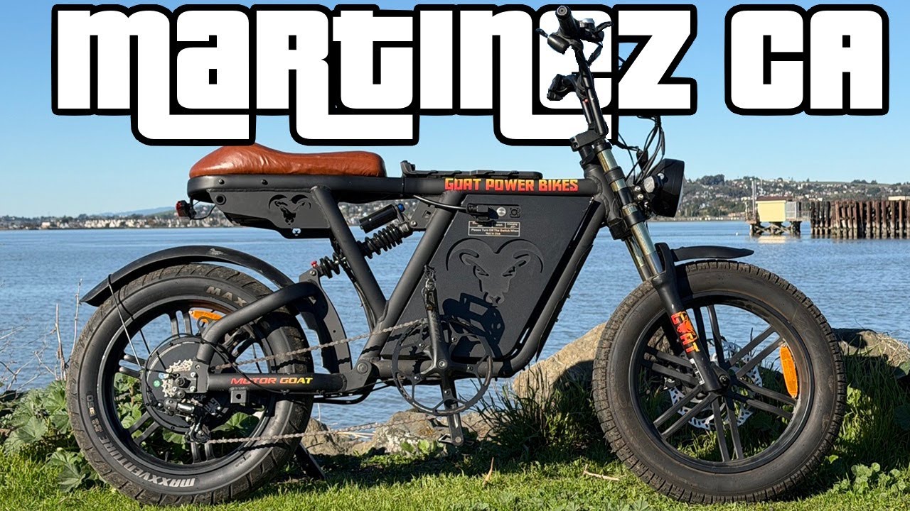 Долгосрочное обновление Motor Goat V3 во время поездки в Мартинезе, Калифорния.