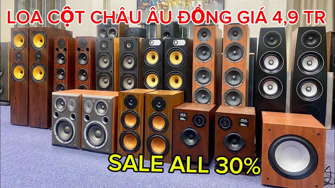 Loa Châu Âu Chỉ Từ 3,5Tr | Loa Bãi | Loa Bãi Mỹ | Loa Mỹ | Loa Bãi JBL | Loa Châu Âu | Loa Jamo