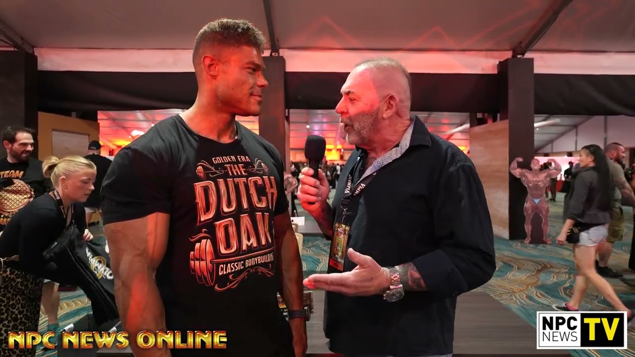 2024 IFBB Olympia Meet the Olympians Tony Doherty Interviews Wesley Vissers