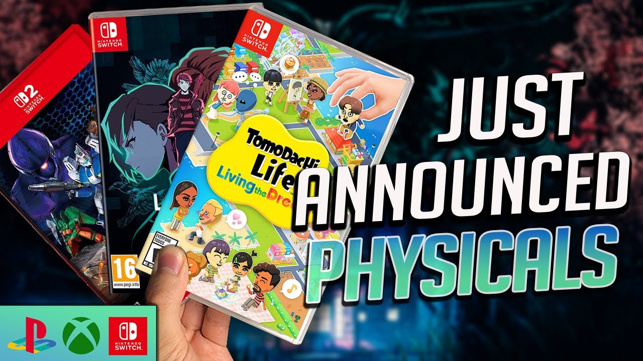 JUST Announced Physical Game Releases!