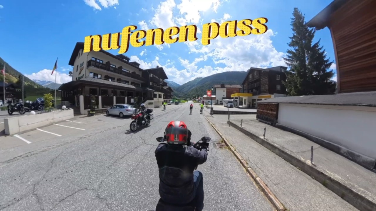 Nufenen pass Switzerland. Ducati Multistrada 1260s