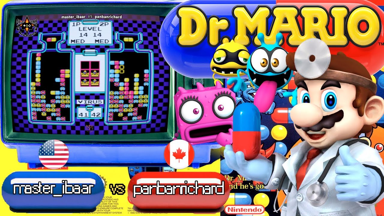 Dr. Mario (1990): master_ibaar (US) vs panbanrichard (CA)