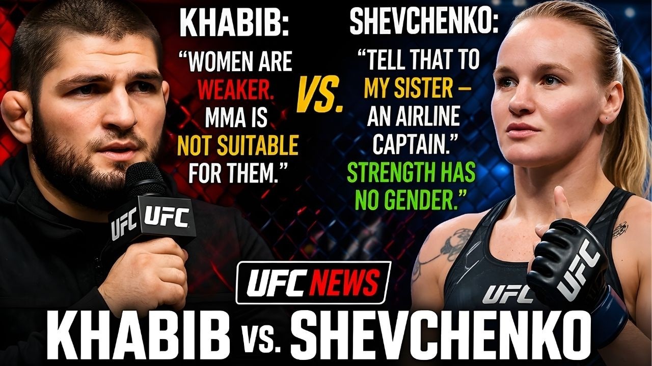 Valentina Shevchenko Brutal RESPONCE to Khabib Nurmagomedov AFTER COMMENTS ON WOMEN MMA!